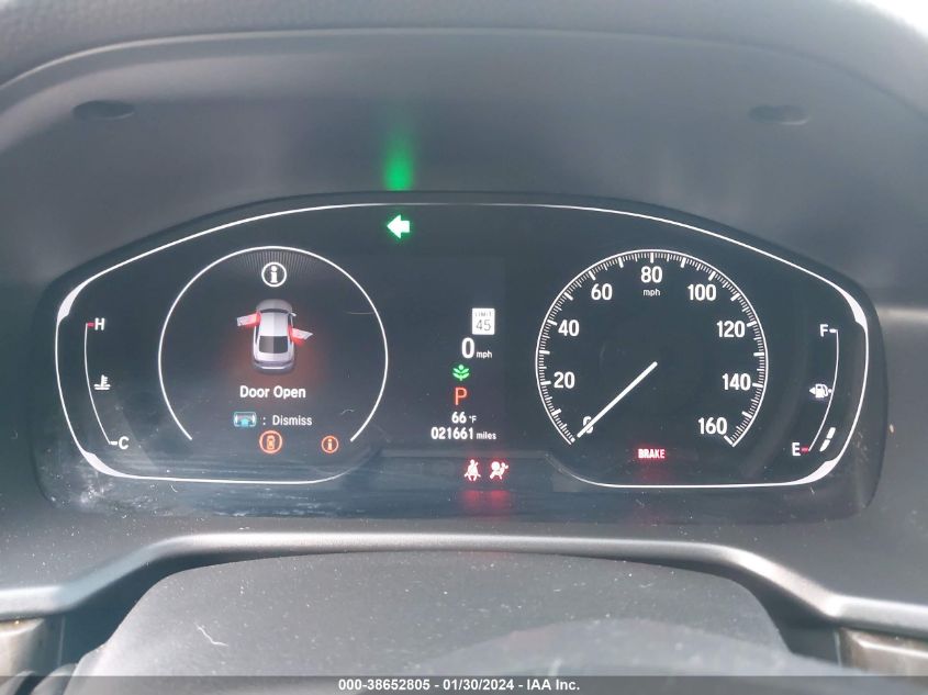 2021 HONDA ACCORD TOURING - 1HGCV2F93MA031499