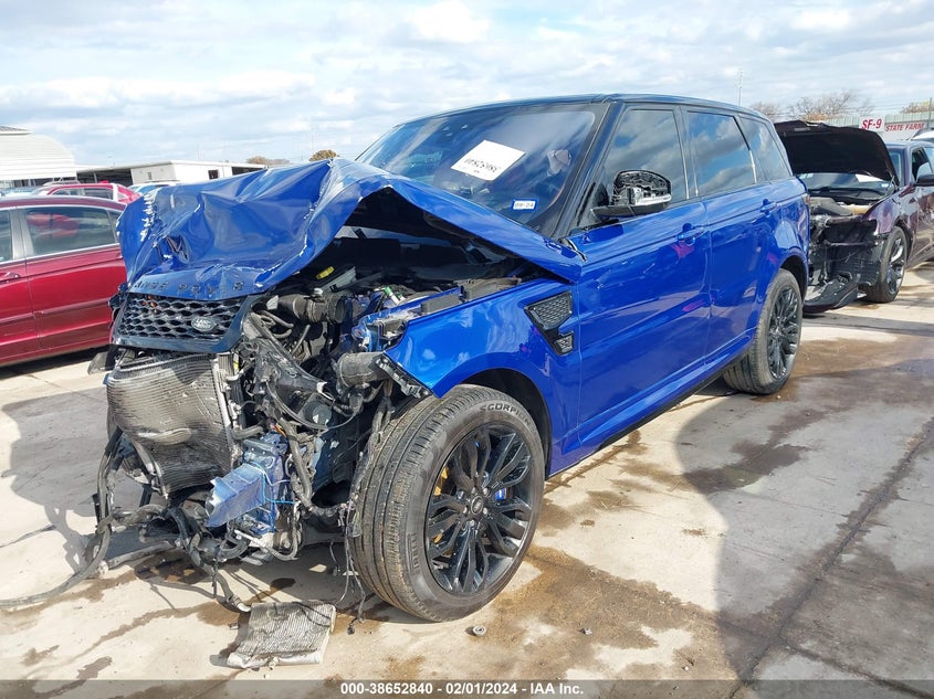 VIN SALWZ2FE5HA139585 2017 LAND ROVER RANGE ROVER SPORT SVR