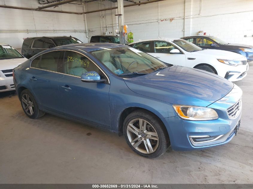 2014 VOLVO S60 T5 - YV1612FS8E2276623