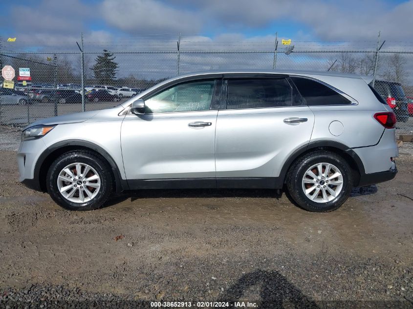 2019 KIA SORENTO 2.4L L - 5XYPG4A36KG585075