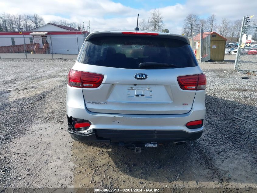 2019 KIA SORENTO 2.4L L - 5XYPG4A36KG585075