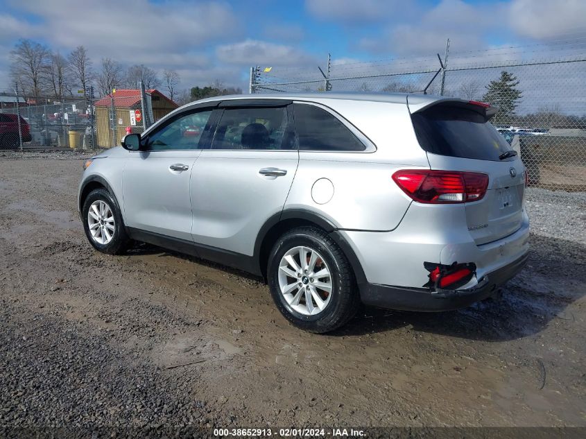 2019 KIA SORENTO 2.4L L - 5XYPG4A36KG585075