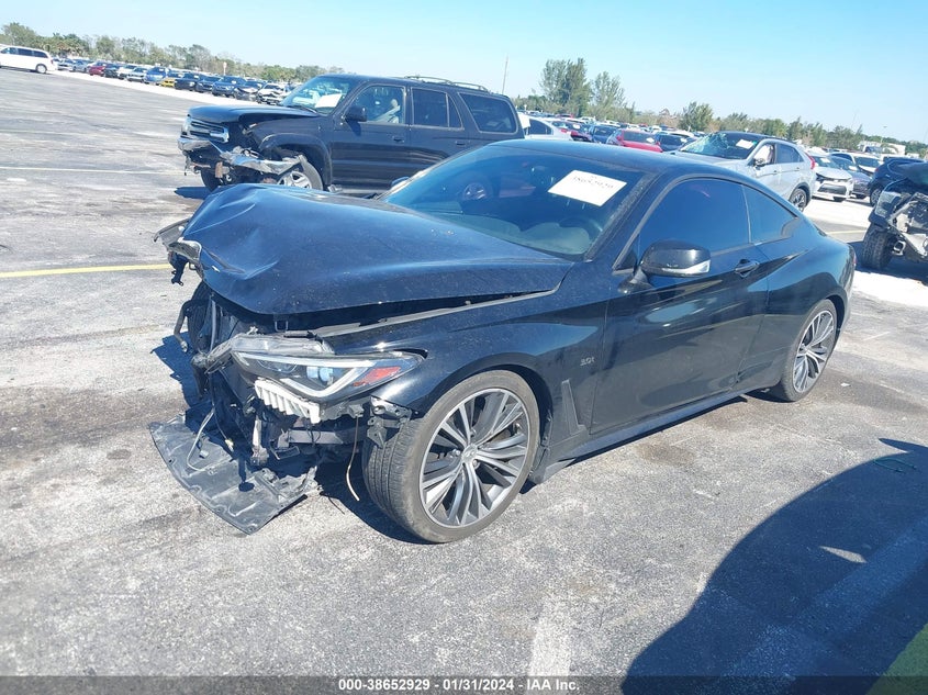 VIN JN1EV7EK8JM340651 2018 INFINITI Q60 3.0T LUXE