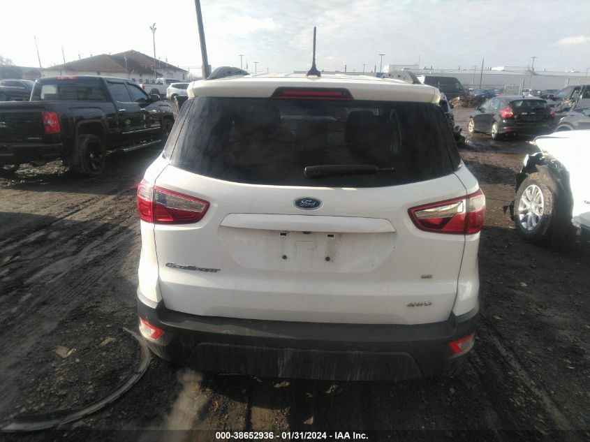 2020 FORD ECOSPORT SE - MAJ6S3GL2LC392462