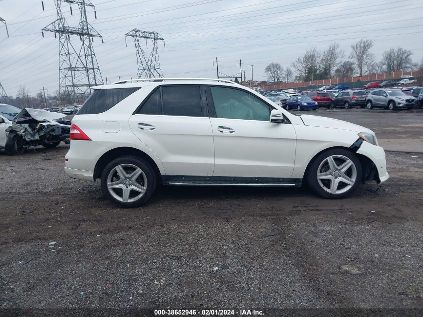 2015 MERCEDES-BENZ ML 400 4MATIC 4JGDA5GB9FA491248