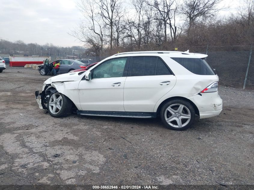 2015 MERCEDES-BENZ ML 400 4MATIC 4JGDA5GB9FA491248
