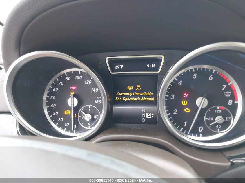 2015 MERCEDES-BENZ ML 400 4MATIC 4JGDA5GB9FA491248