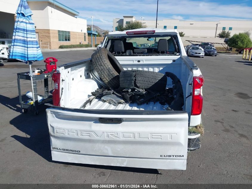 2022 CHEVROLET SILVERADO 1500 LTD 2WD  SHORT BED CUSTOM - 1GCPWBEK3NZ167586