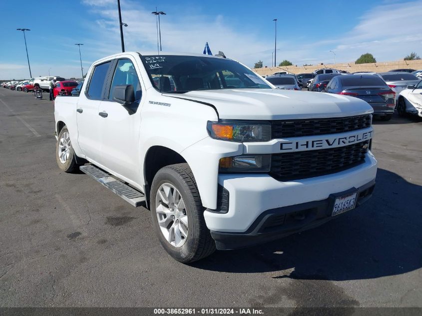 2022 CHEVROLET SILVERADO 1500 LTD 2WD  SHORT BED CUSTOM - 1GCPWBEK3NZ167586