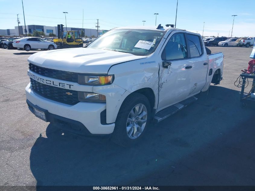 2022 CHEVROLET SILVERADO 1500 LTD 2WD  SHORT BED CUSTOM - 1GCPWBEK3NZ167586