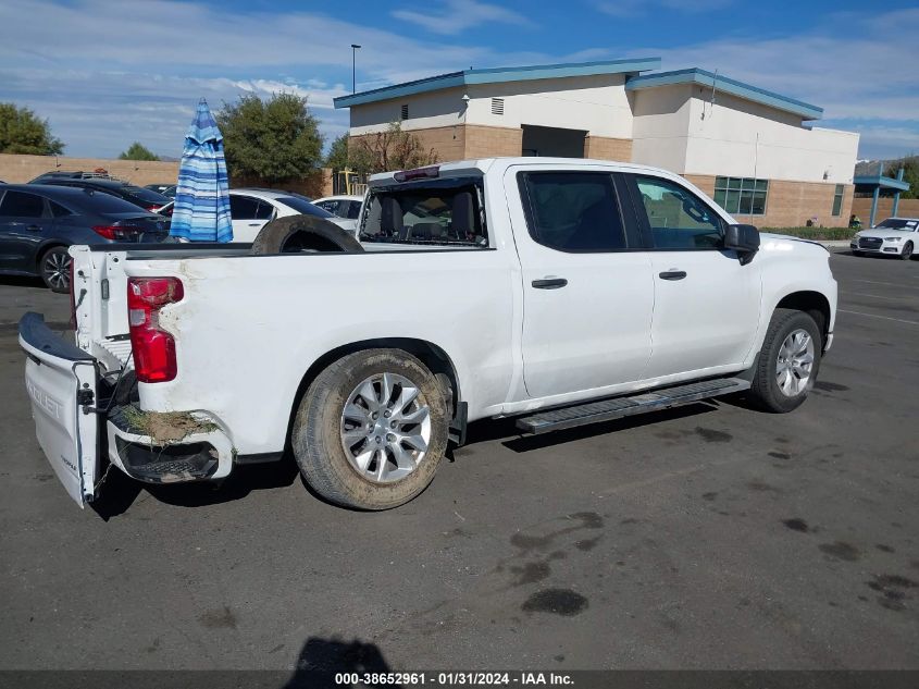 2022 CHEVROLET SILVERADO 1500 LTD 2WD  SHORT BED CUSTOM - 1GCPWBEK3NZ167586