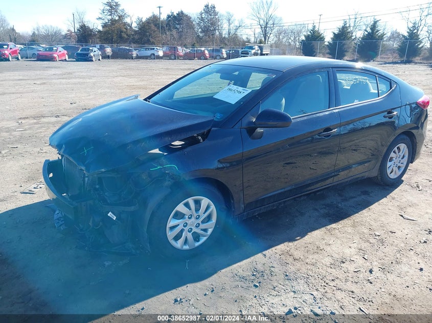 VIN 5NPD74LF3JH216658 2018 HYUNDAI ELANTRA SE