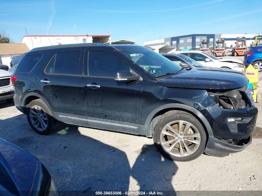 2018 FORD EXPLORER LIMITED - 1FM5K7FH9JGC64053