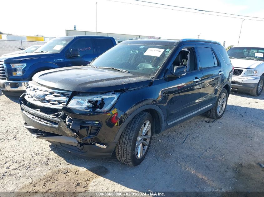 2018 FORD EXPLORER LIMITED - 1FM5K7FH9JGC64053