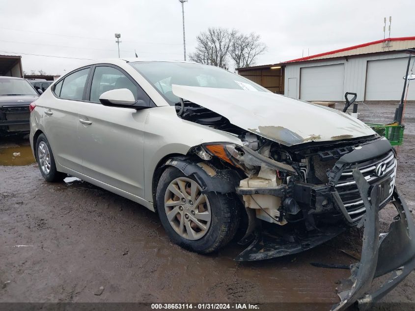 2017 HYUNDAI ELANTRA SE - 5NPD74LF4HH149806