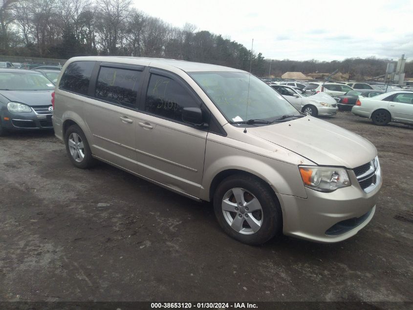 2013 DODGE GRAND CARAVAN SE - 2C4RDGBG6DR566691