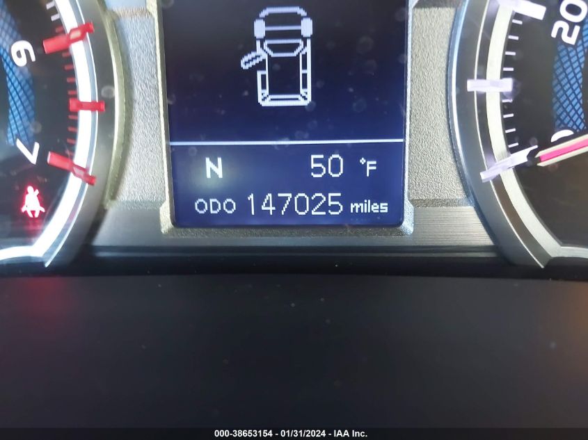 2016 TOYOTA 4RUNNER SR5 - JTEZU5JR4G5140079