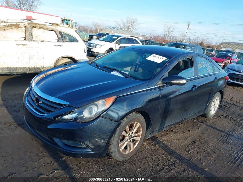 2014 HYUNDAI SONATA GLS - 5NPEB4AC0EH895628