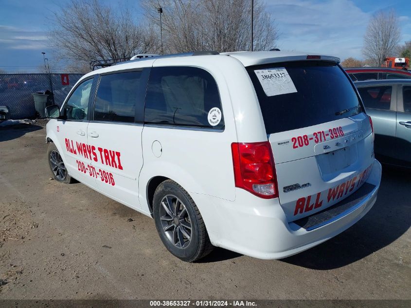 2017 DODGE GRAND CARAVAN SXT - 2C4RDGCG3HR712856