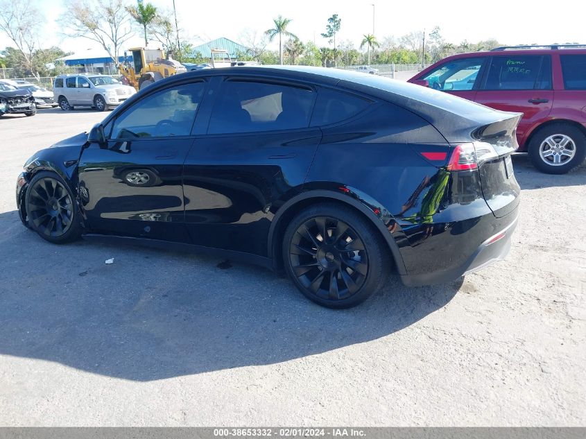 2023 TESLA MODEL Y - 7SAYGDEE7PF798196