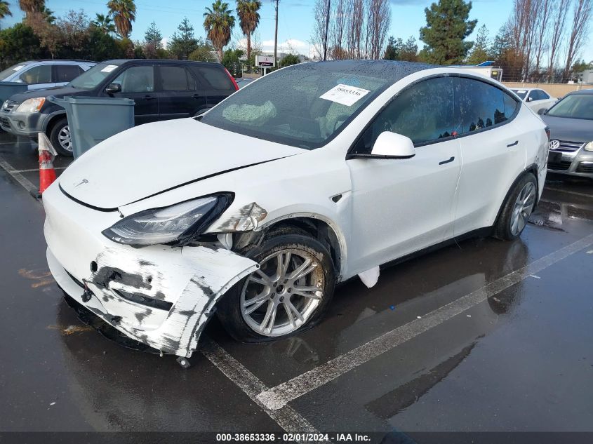 2021 TESLA MODEL Y - 5YJYGDEE6MF300403