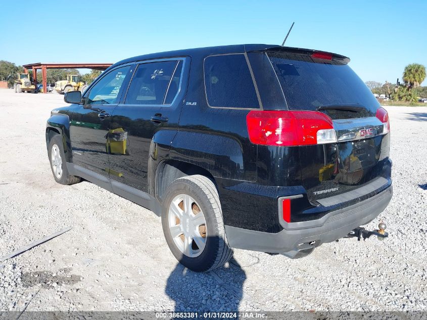 2016 GMC TERRAIN SLE-1 - 2GKALMEK4G6256564