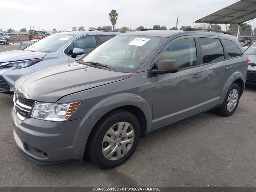 VIN 3C4PDCAB2KT797703 2019 DODGE JOURNEY SE VALUE PACKAGE
