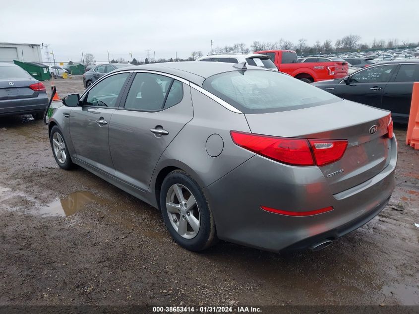 2015 KIA OPTIMA LX - 5XXGM4A70FG484474