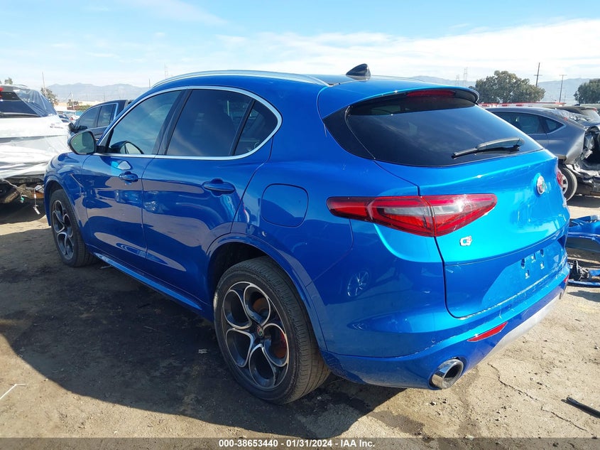 VIN 0ZASPAKBN5L7C7537 2020 ALFA ROMEO STELVIO TI