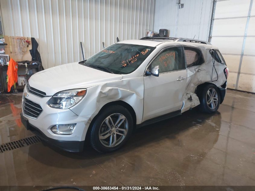 2016 CHEVROLET EQUINOX LTZ - 2GNFLGEK4G6113835