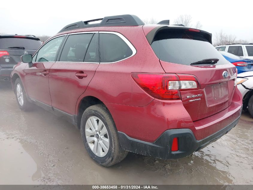 2019 SUBARU OUTBACK 2.5I PREMIUM - 4S4BSAFC7K3258989