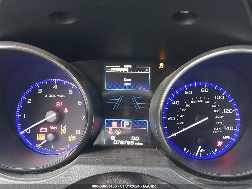 2019 SUBARU OUTBACK 2.5I PREMIUM - 4S4BSAFC7K3258989