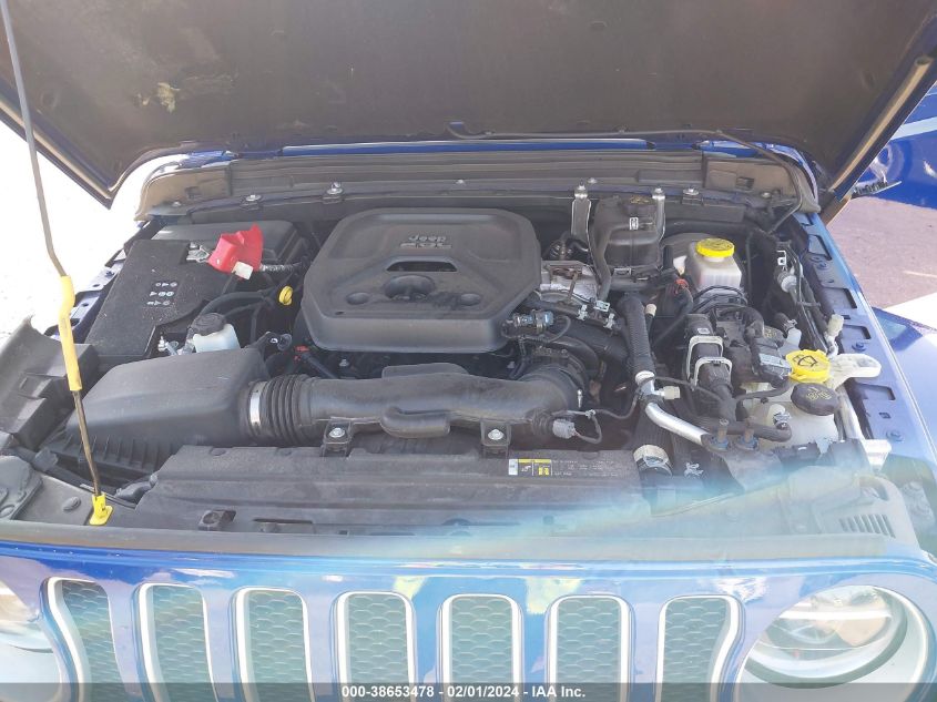 2020 JEEP WRANGLER UNLIMITED SAHARA - 1C4HJXEN8LW286601