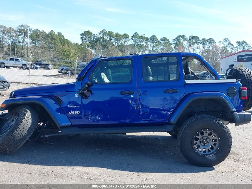 2020 JEEP WRANGLER UNLIMITED SAHARA - 1C4HJXEN8LW286601