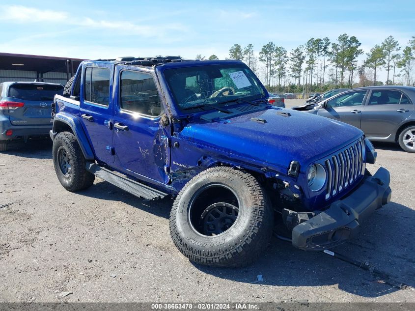 2020 JEEP WRANGLER UNLIMITED SAHARA - 1C4HJXEN8LW286601