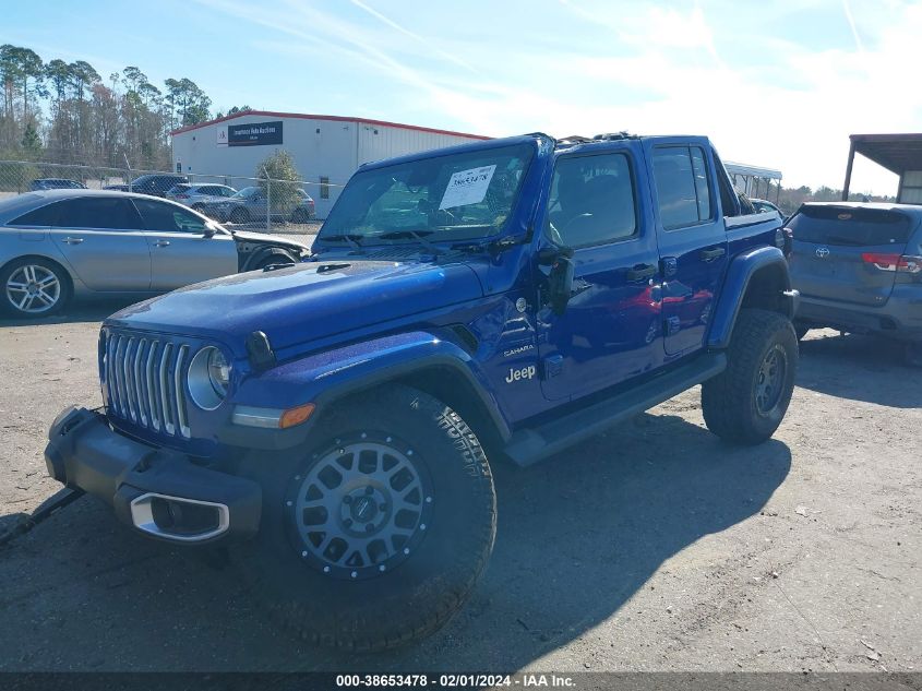 2020 JEEP WRANGLER UNLIMITED SAHARA - 1C4HJXEN8LW286601