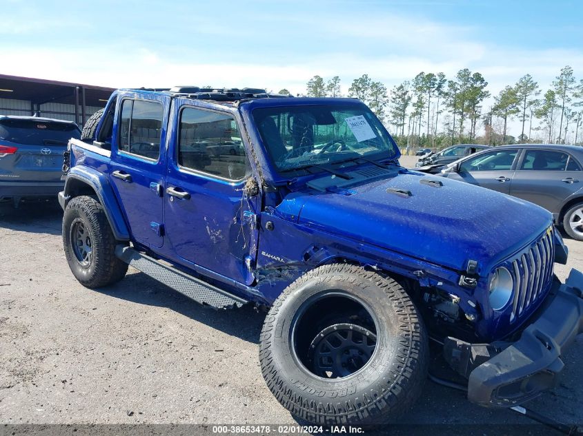 2020 JEEP WRANGLER UNLIMITED SAHARA - 1C4HJXEN8LW286601