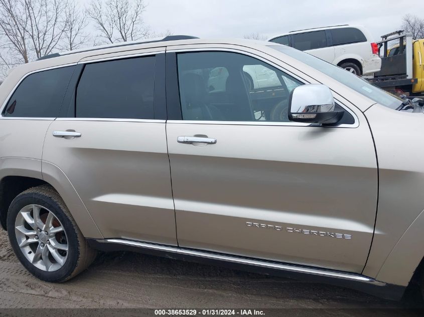 2014 JEEP GRAND CHEROKEE SUMMIT - 1C4RJFJG5EC528626
