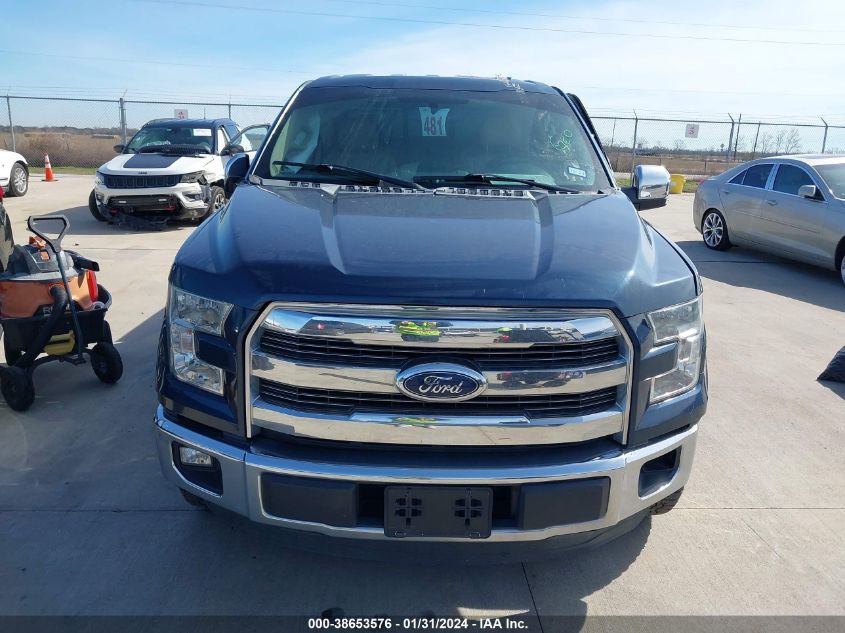 2015 FORD F-150 SUPERCREW - 1FTEW1CG0FKE28148