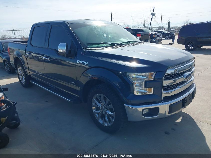 2015 FORD F-150 SUPERCREW - 1FTEW1CG0FKE28148