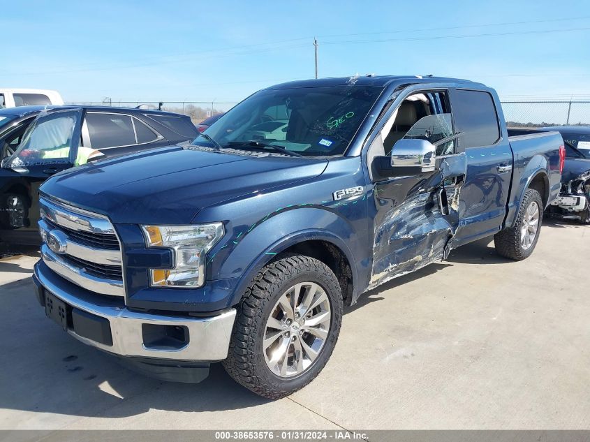 2015 FORD F-150 SUPERCREW - 1FTEW1CG0FKE28148