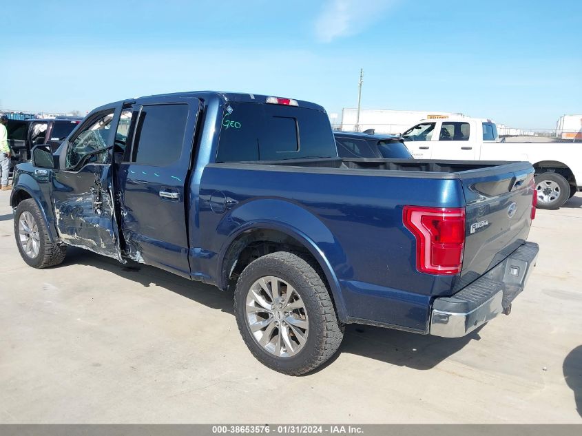 2015 FORD F-150 SUPERCREW - 1FTEW1CG0FKE28148