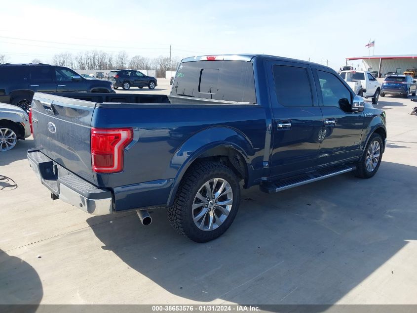 2015 FORD F-150 SUPERCREW - 1FTEW1CG0FKE28148