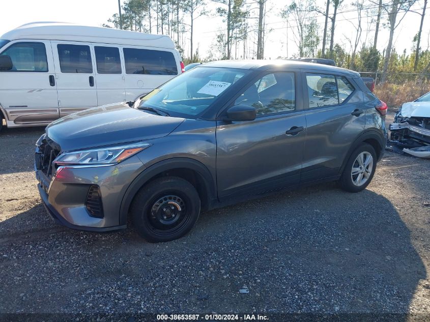2021 NISSAN KICKS S XTRONIC CVT - 3N1CP5BV0ML529376