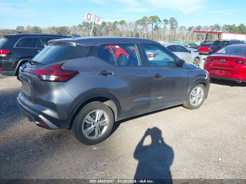 2021 NISSAN KICKS S XTRONIC CVT - 3N1CP5BV0ML529376