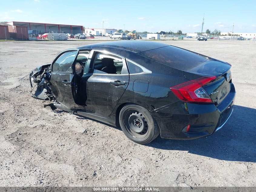VIN 2HGFC2F68MH538117 2021 HONDA CIVIC LX