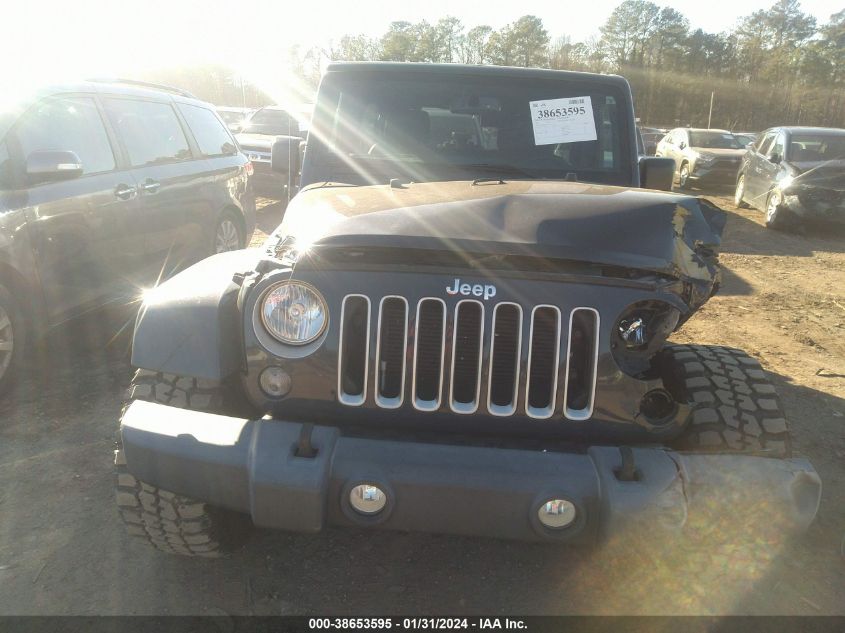 2016 JEEP WRANGLER UNLIMITED SAHARA - 1C4BJWEG9GL264261