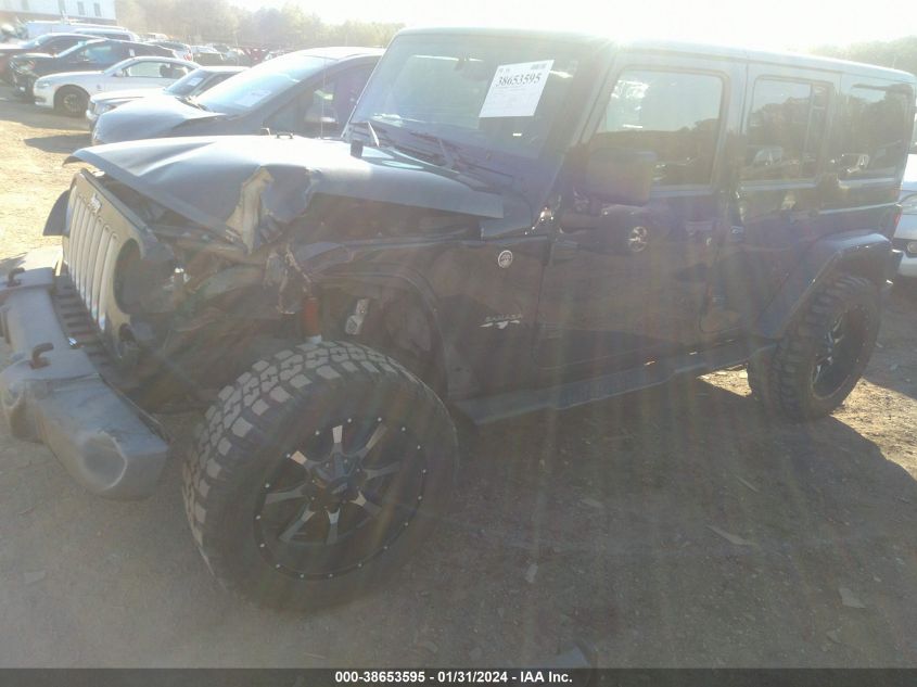 2016 JEEP WRANGLER UNLIMITED SAHARA - 1C4BJWEG9GL264261