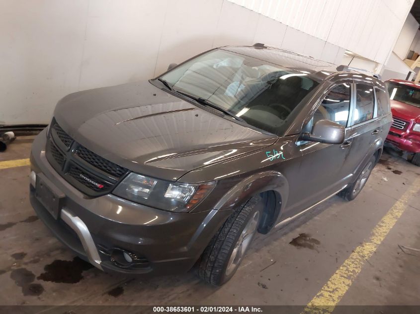 2016 DODGE JOURNEY CROSSROAD - 3C4PDCGG0GT146774