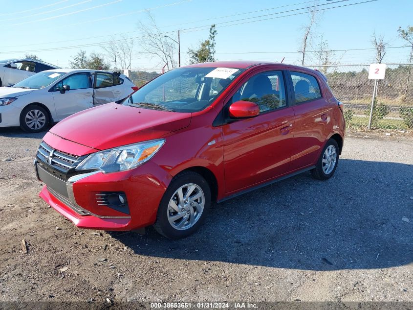 2021 MITSUBISHI MIRAGE CARBONITE EDITION/ES/LE - ML32AUHJ7MH010674